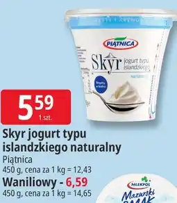 E.Leclerc Skyr jogurt typu islandzkiego naturalny Piątnica oferta