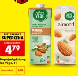 Biedronka Napój migdałowy Go Vege oferta
