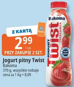 E.Leclerc Jogurt pitny Twist Bakoma oferta