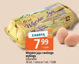E.Leclerc Wiejskie jaja z wolnego wybiegu Szkaradek oferta
