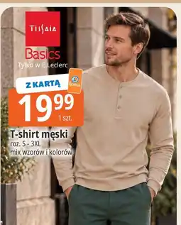 E.Leclerc T-shirt męski Tissaia oferta