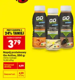 Biedronka Napój proteinowy Go Active oferta