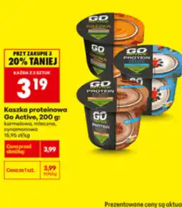 Biedronka Kaszka proteinowa Go Active oferta