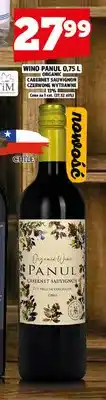 Wino czerwone Panul Organic Cabernet Sauvignon wytrawne