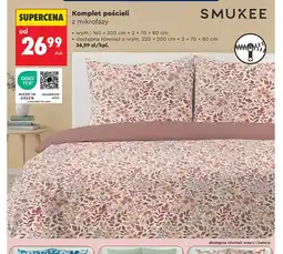 Biedronka Komplet pościeli Smukee oferta