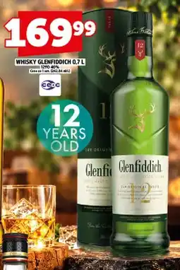 Topaz Whisky Glenfiddich 12YO oferta