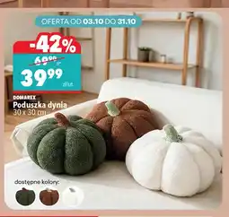Biedronka Poduszka dynia 30x30 cm Domarex oferta