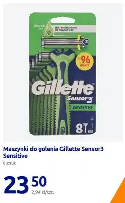 Action Maszynki do golenia Gillette Sensor3 Sensitive oferta
