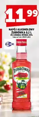 Topaz Napój alkoholowy Żubrówka Żu Limonka Wiśnia 20% oferta
