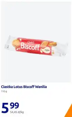 Action Ciastka Lotus Biscoff wanilia oferta