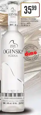 Dino Wódka Ogiński Wedding Edition oferta