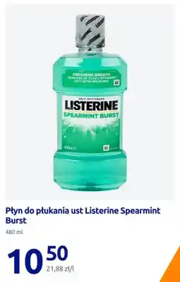 Action Płyn do płukania ust Listerine Spearmint Burst oferta