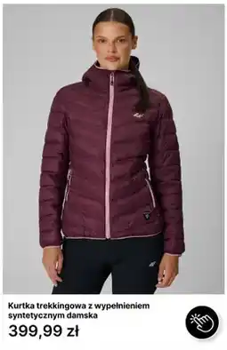 4F Kurtka trekkingowa z wypełnieniem syntetycznym damska 4F oferta