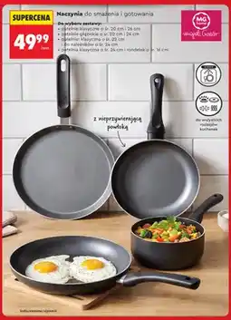 Biedronka Zestaw patelnie klasyczne o śr. 20 cm i 26 cm Mg Home oferta