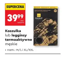 Biedronka Legginsy męskie Campus oferta