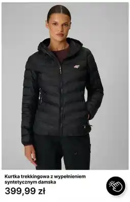 4F Kurtka trekkingowa z wypełnieniem syntetycznym damska 4F oferta