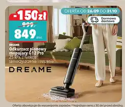 Biedronka Odkurzacz pionowy mopujący G12 Pro z funkcją samoczyszczenia i suszenia Dreame oferta