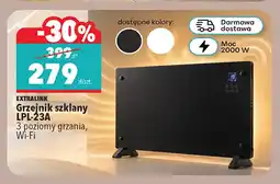Biedronka Grzejnik szklany LPL-23A 3 poziomy grzania Wi-Fi Extralink oferta