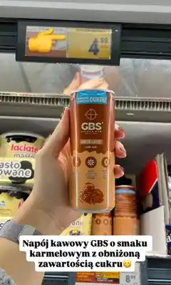 Biedronka Napój kawowy GBS Caffè Latte Caramel Spice oferta
