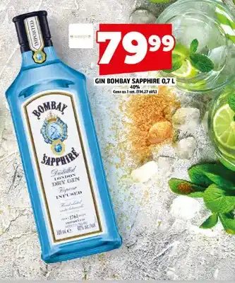 Gin Bombay Sapphire 40%