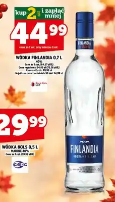 Topaz Wódka Finlandia 40% oferta