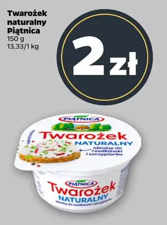 Netto Twarożek Naturalny Piątnica oferta