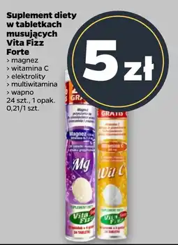 Netto Suplement diety w tabletkach musujących Vita Fizz Forte oferta