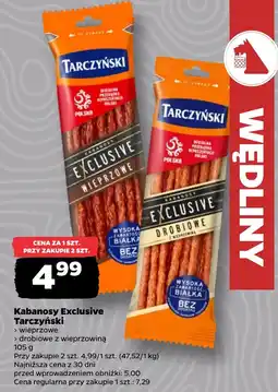 Netto Kabanosy Exclusive Tarczyński oferta