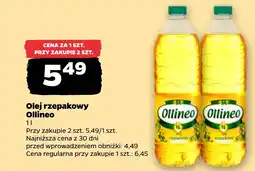 Netto Olej rzepakowy Ollineo oferta