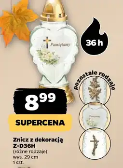 Netto Znicz z dekoracją oferta