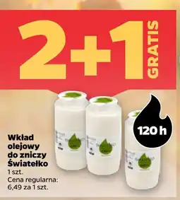 Netto Wkład olejowy do zniczy Światelko oferta