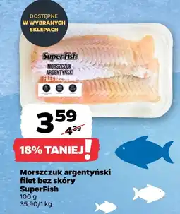 Netto Morszczuk argentyński filet bez skóry SuperFish oferta