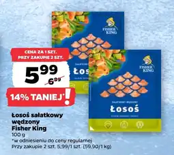 Netto Łosoś sałatkowy wędzony Fisher King oferta