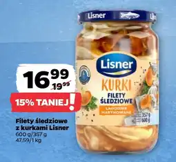 Netto Filety śledziowe z kurkami Lisner oferta
