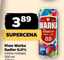 Netto Piwo Warka Radler 0,0% oferta