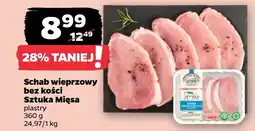 Netto Schab wieprzowy bez kości Sztuka Mięsa oferta