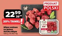 Netto Mięso wołowe na gulasz Sztuka Mięsa oferta