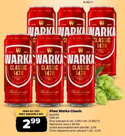 Netto Piwo Warka Classic oferta