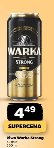 Netto Piwo Warka Strong oferta