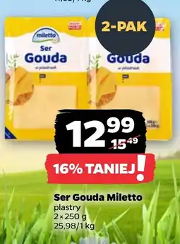 Netto Ser Gouda Miletto oferta