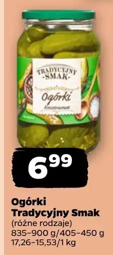 Netto Ogórki Tradycyjny Smak oferta