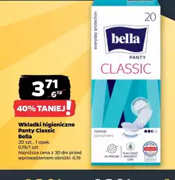 Netto Wkładki higieniczne Panty Classic Bella oferta