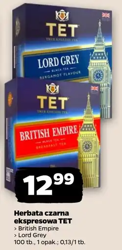 Netto Herbata czarna ekspresowa TET oferta