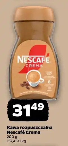 Netto Kawa rozpuszczalna Nescafé Crema oferta