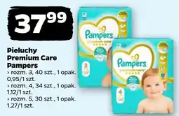 Netto Pieluchy Premium Care Pampers oferta