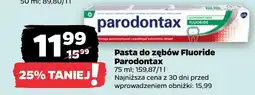 Netto Pasta do zębów Fluoride Parodontax oferta