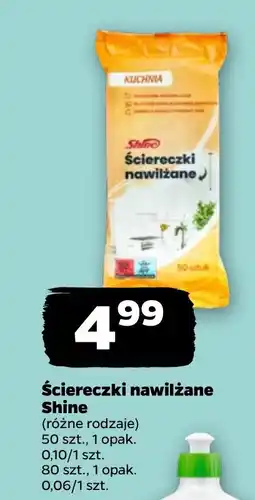 Netto Ściereczki nawilżane Shine oferta