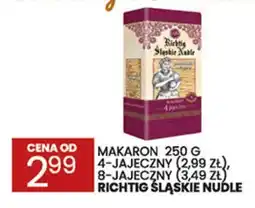 Wafelek Makaron Richtig Śląskie Nudle oferta
