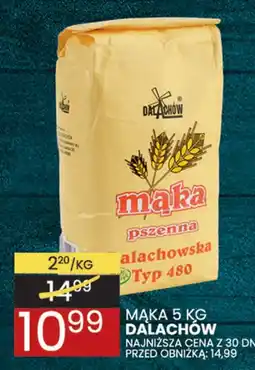 Wafelek Mąka pszenna alachowska Typ 480 Dalachów oferta