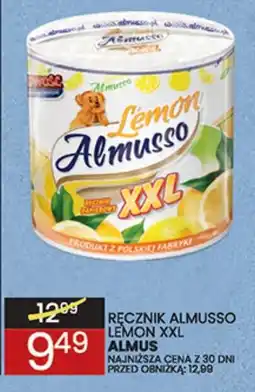 Wafelek Ręcznik Almusso Lemon XXL oferta